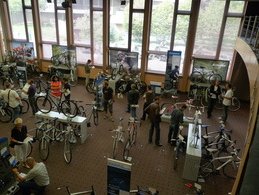 Exposition de vélos